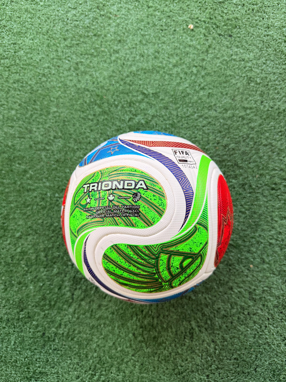 🇺🇸🇲🇽🇨🇦Adidas World Cup 2026 Trionda Soccer Ball – Official Match Replica