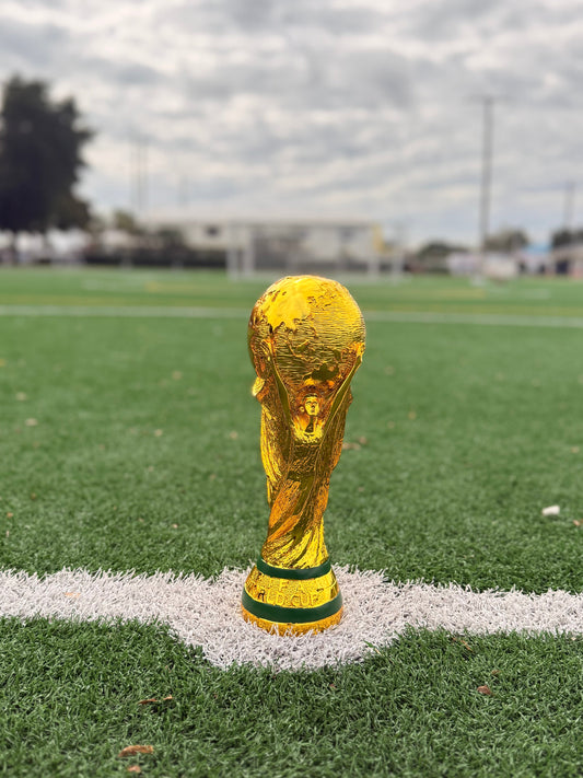 World Cup Trophy in Hollow Resin – Premium - 14.5 Inches (36 cm) - More Stock Arriving in Approx. 10 Days