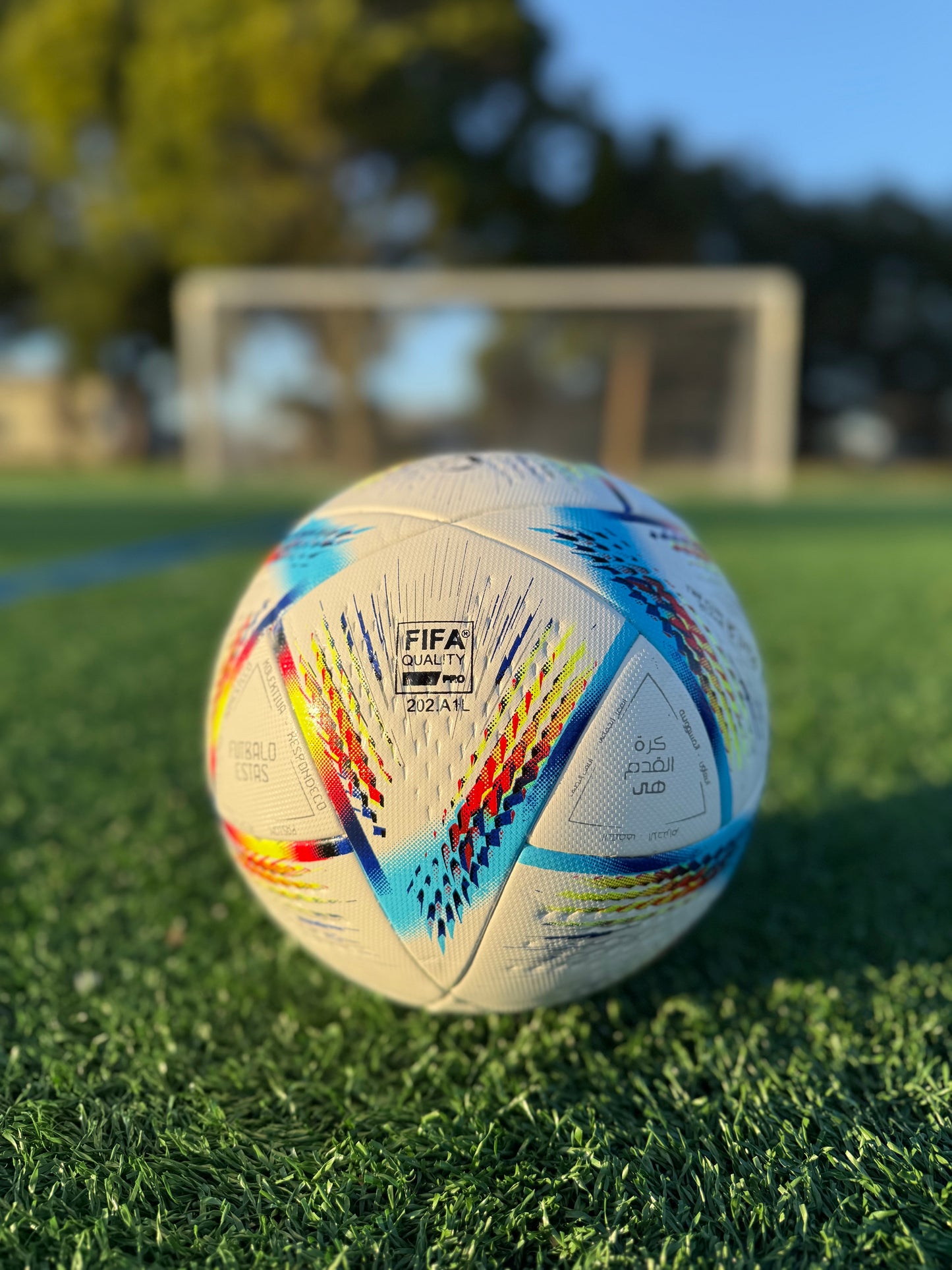 🇶🇦 Adidas Al Rihla FIFA World Cup Qatar 2022 Soccer Ball – Official Match Replica