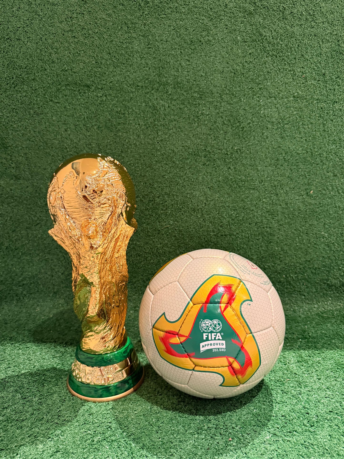 🇰🇷🇯🇵 Adidas Fevernova Soccer Ball World Cup Korea/Japan 2002 – Official Match Replica