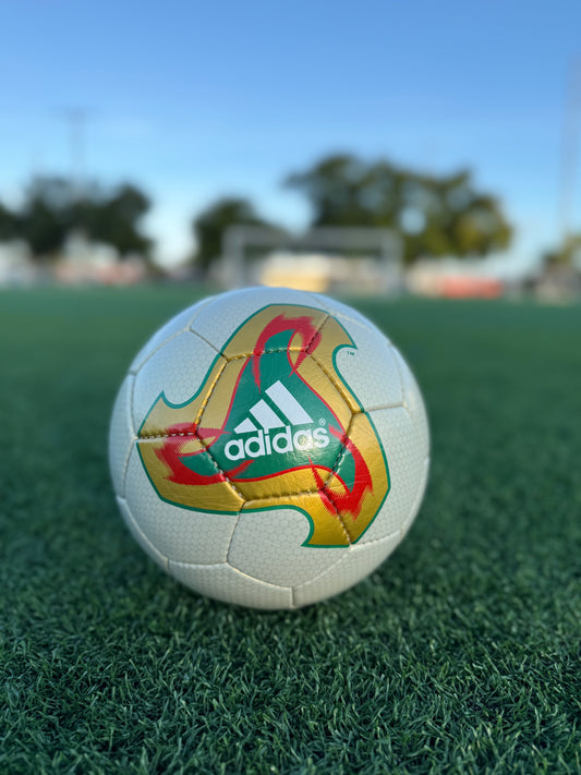 🇰🇷🇯🇵 Adidas Fevernova Soccer Ball World Cup Korea/Japan 2002 – Official Match Replica