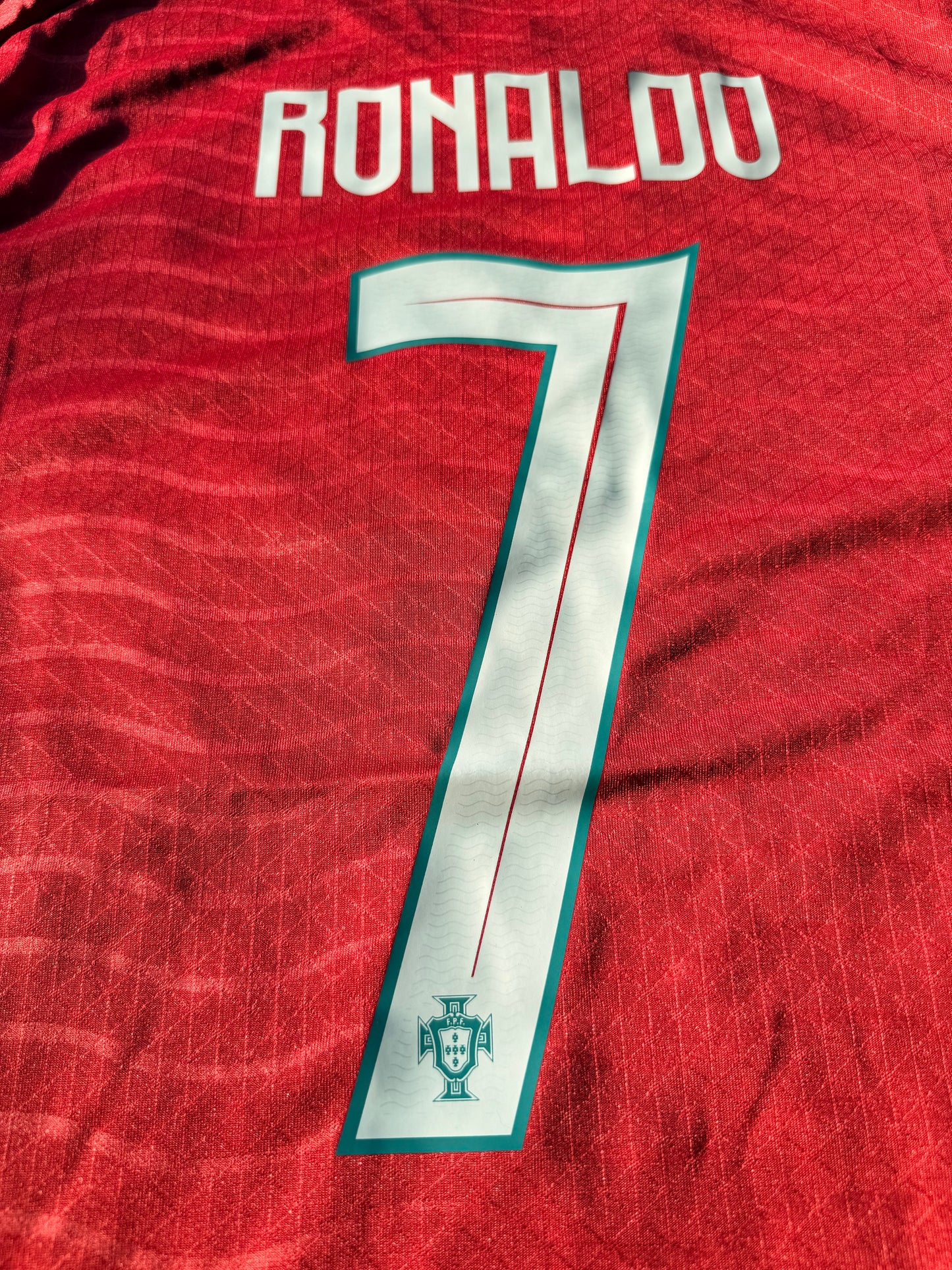 Camiseta Portugal #7 Cristiano Ronaldo – Versión Jugador Mundial 2026 (Ajuste Slim – Se recomienda pedir una talla más)