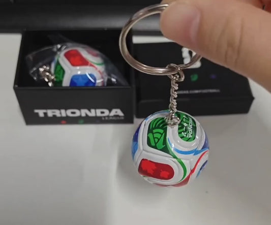 Mini FIFA World Cup 2026 Ball Keychain – Inspired by the Official Match Ball with Premium Gift Box